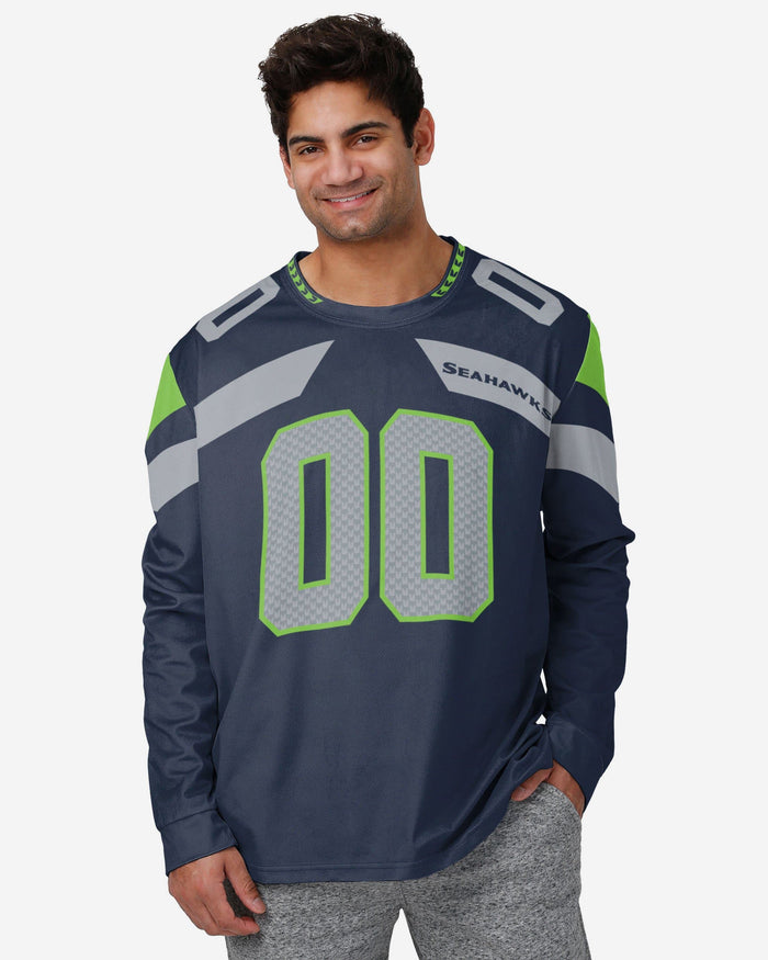 Seattle Seahawks Gameday Ready Lounge Shirt FOCO S - FOCO.com