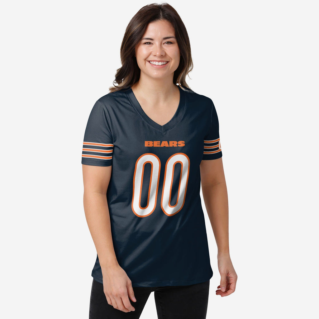 Chicago Bears Womens Gameday Ready Lounge Shirt FOCO S - FOCO.com