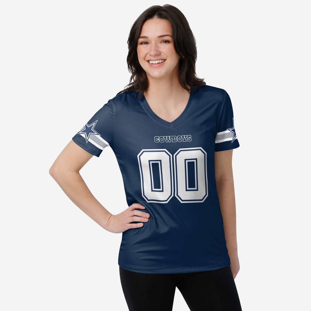 Dallas Cowboys Womens Gameday Ready Lounge Shirt FOCO S - FOCO.com