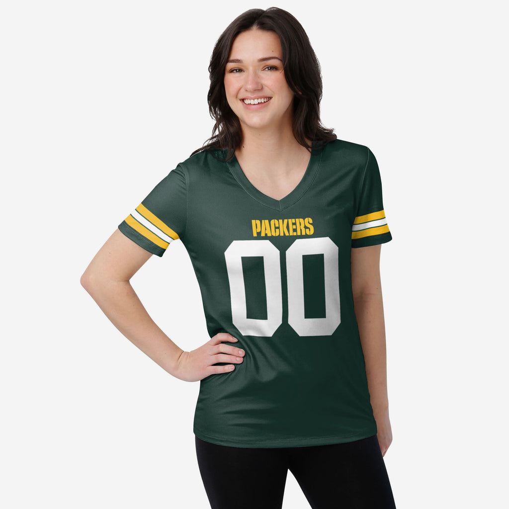 Green Bay Packers Womens Gameday Ready Lounge Shirt FOCO S - FOCO.com