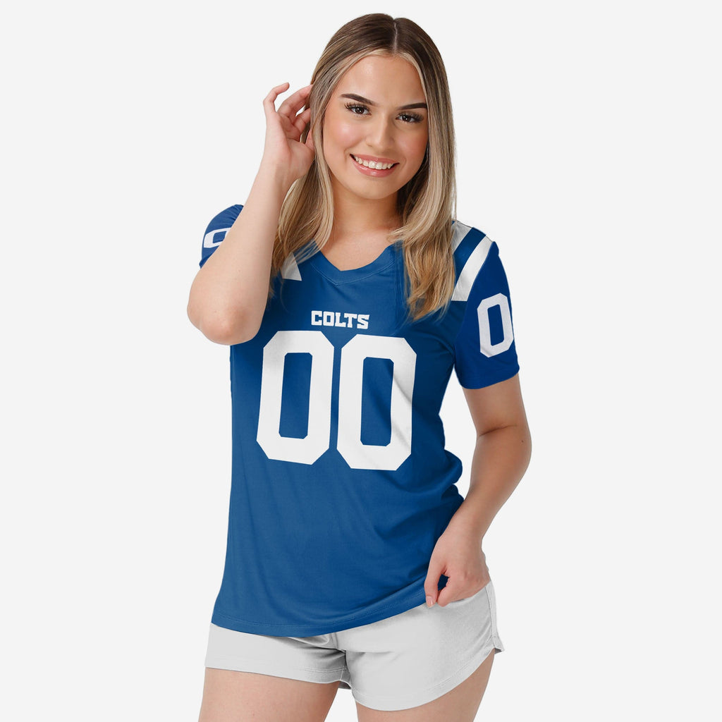 Indianapolis Colts Womens Gameday Ready Lounge Shirt FOCO S - FOCO.com