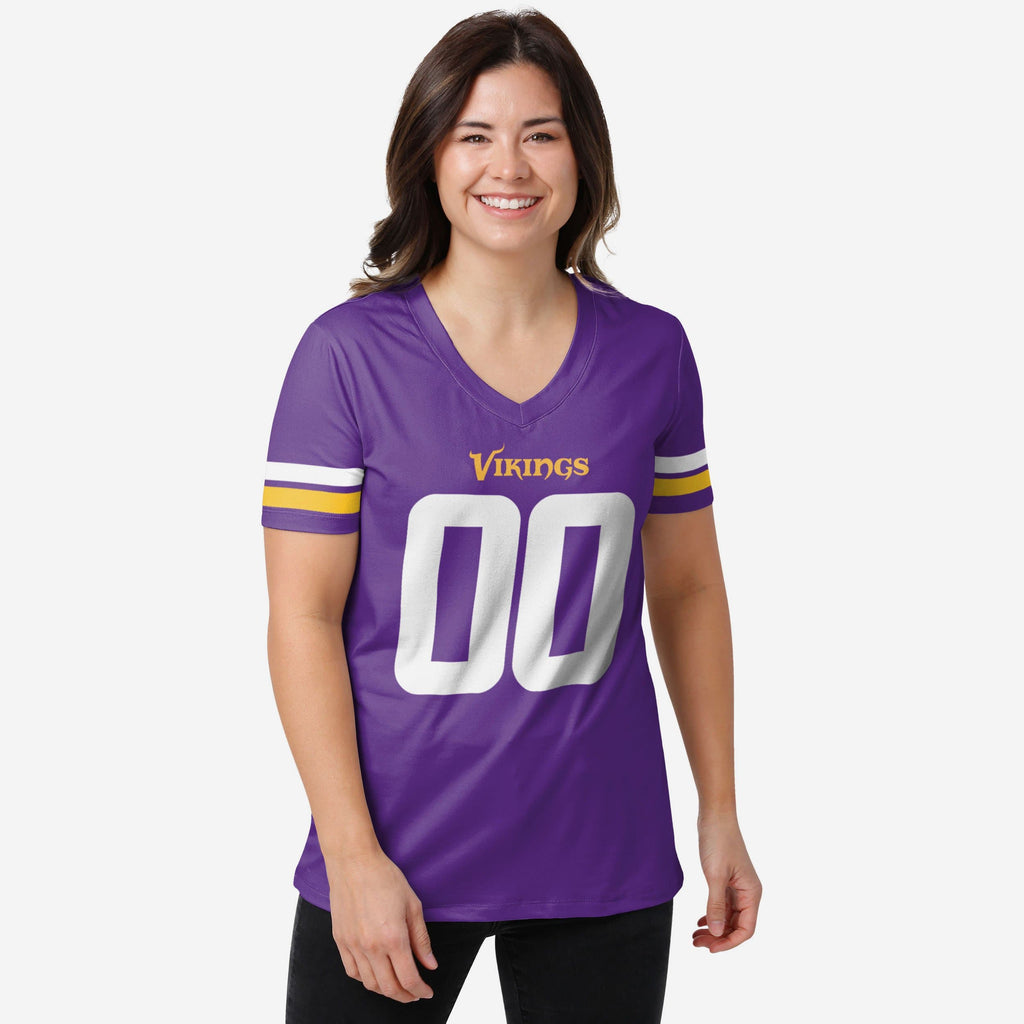 Minnesota Vikings Womens Gameday Ready Lounge Shirt FOCO S - FOCO.com