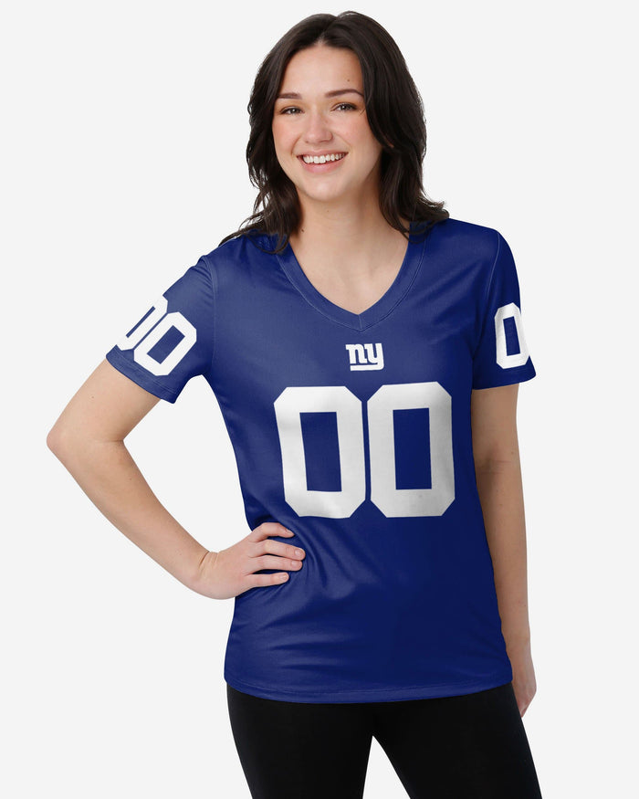 New York Giants Womens Gameday Ready Lounge Shirt FOCO S - FOCO.com