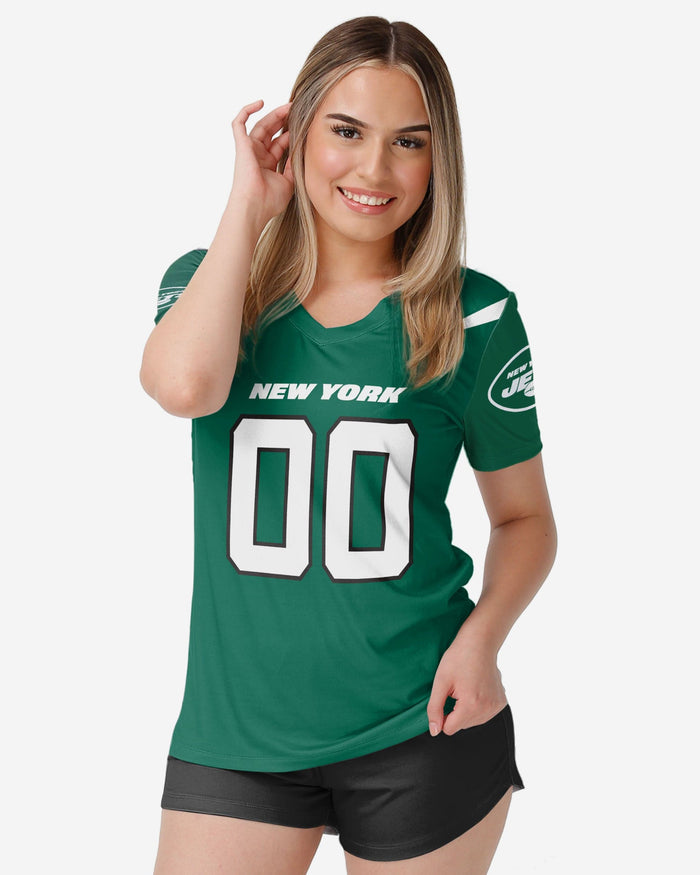 New York Jets Womens Gameday Ready Lounge Shirt FOCO S - FOCO.com