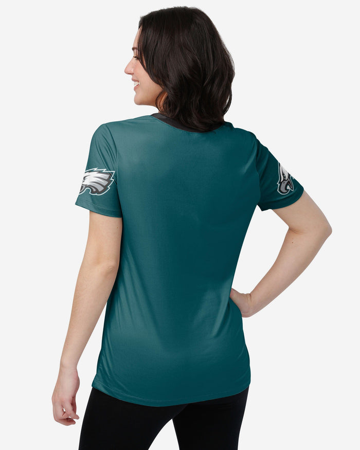 Philadelphia Eagles Womens Gameday Ready Lounge Shirt FOCO - FOCO.com