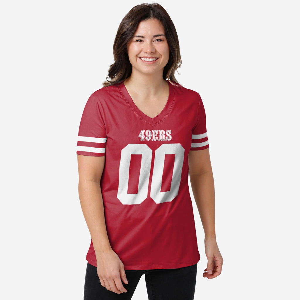 San Francisco 49ers Womens Gameday Ready Lounge Shirt FOCO S - FOCO.com