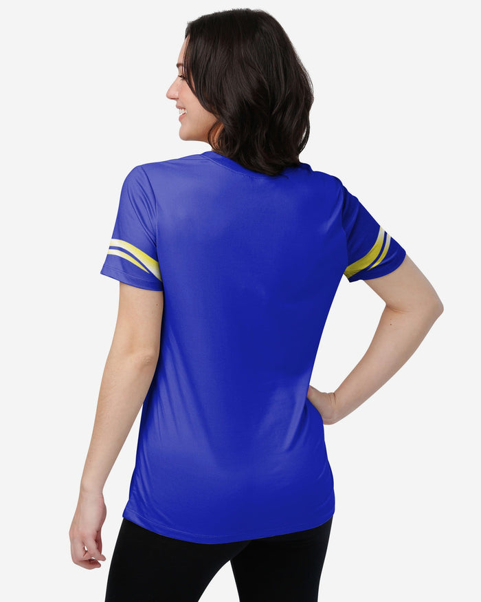 Los Angeles Rams Womens Gameday Ready Lounge Shirt FOCO - FOCO.com