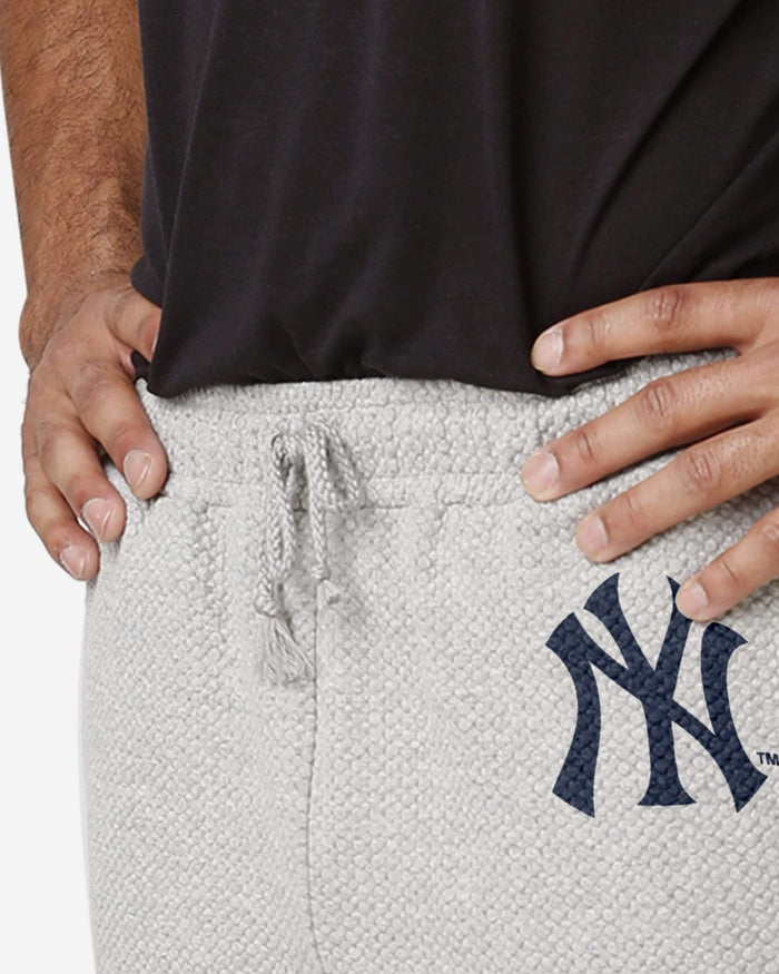 New York Yankees Gray Woven Joggers FOCO - FOCO.com