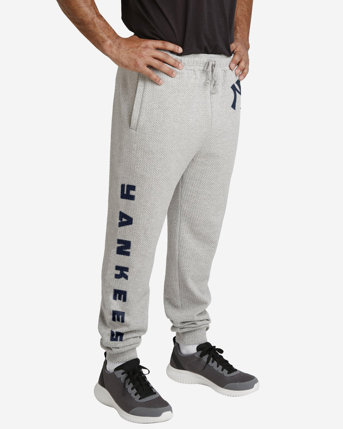 New York Yankees Gray Woven Joggers FOCO S - FOCO.com