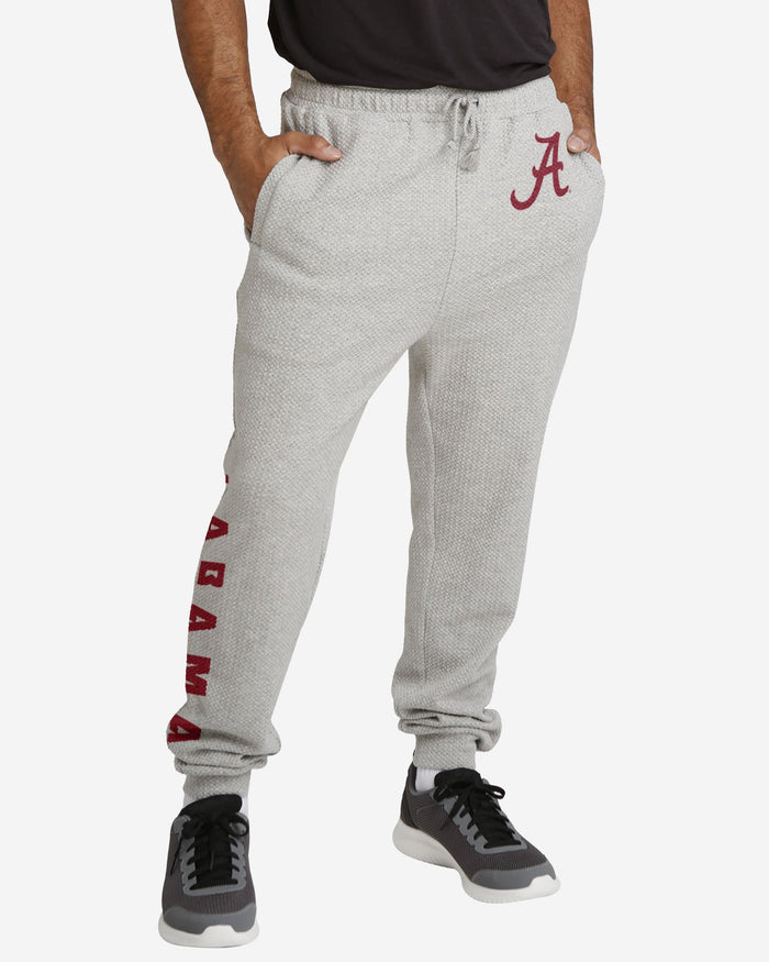 Alabama Crimson Tide Gray Woven Joggers FOCO S - FOCO.com