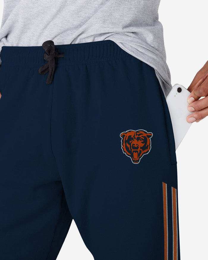 Chicago Bears Team Stripe Joggers FOCO - FOCO.com