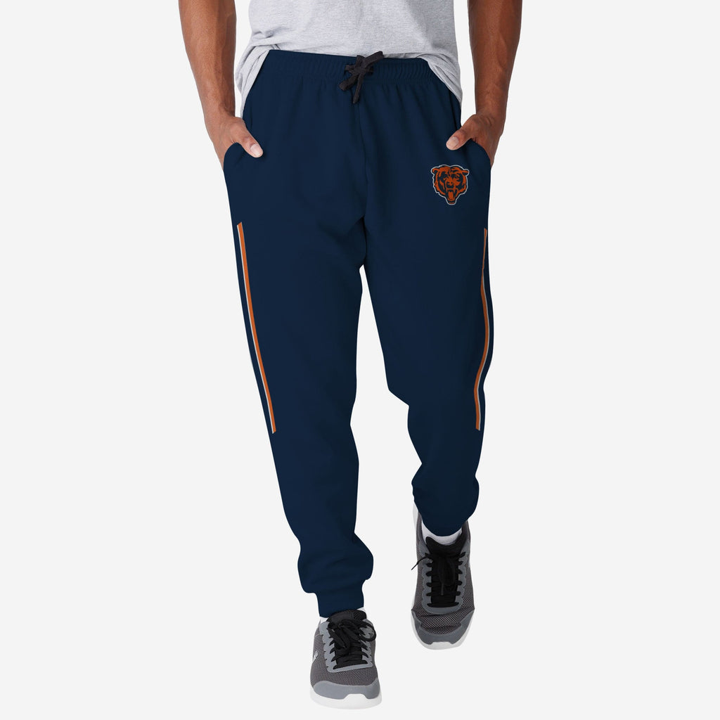 Chicago Bears Team Stripe Joggers FOCO S - FOCO.com