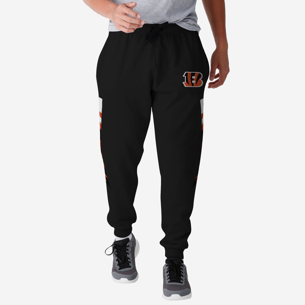 Cincinnati Bengals Team Stripe Joggers FOCO S - FOCO.com