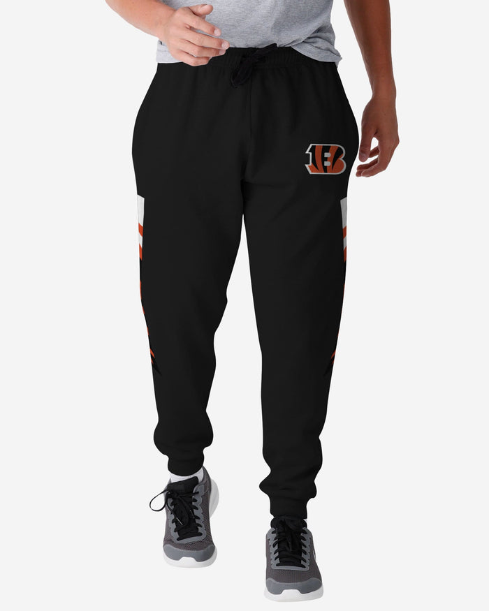 Cincinnati Bengals Team Stripe Joggers FOCO S - FOCO.com