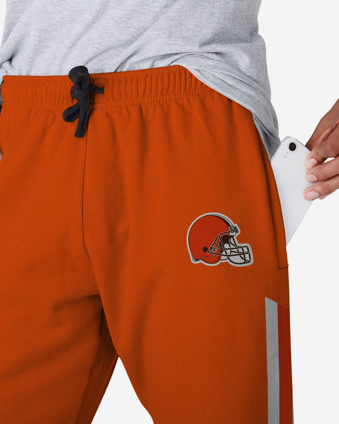 Cleveland Browns Team Stripe Joggers FOCO - FOCO.com