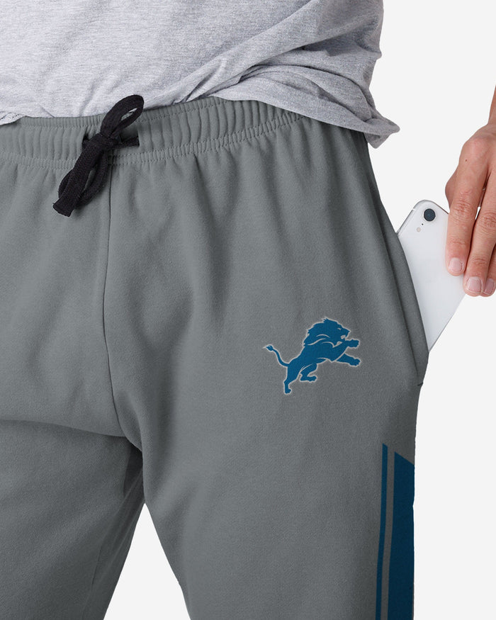 Detroit Lions Team Stripe Joggers FOCO - FOCO.com