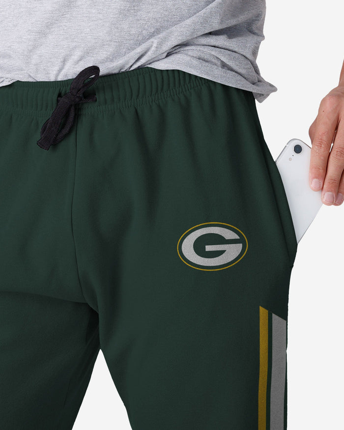 Green Bay Packers Team Stripe Joggers FOCO - FOCO.com