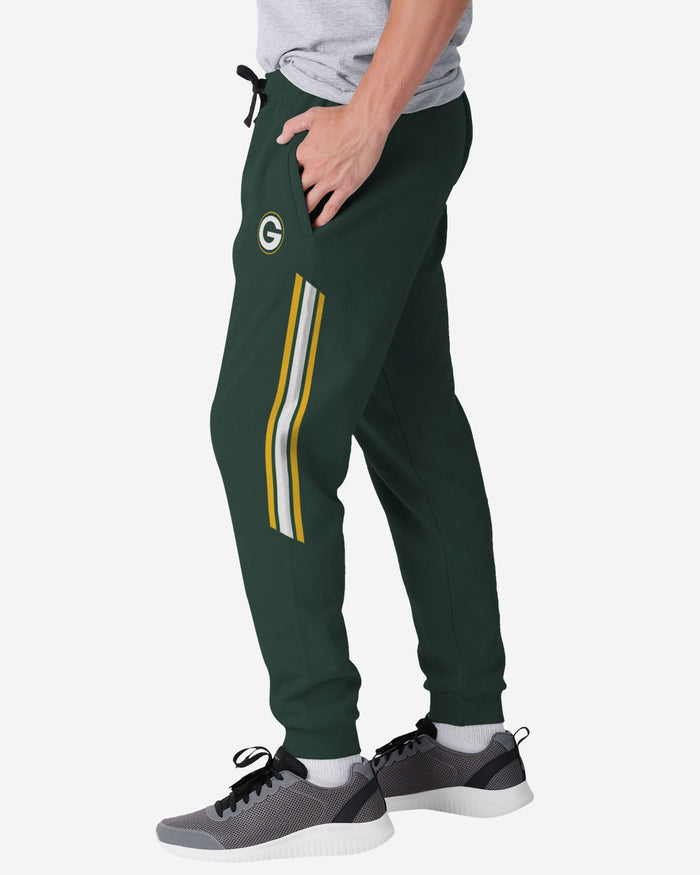 Green Bay Packers Team Stripe Joggers FOCO - FOCO.com