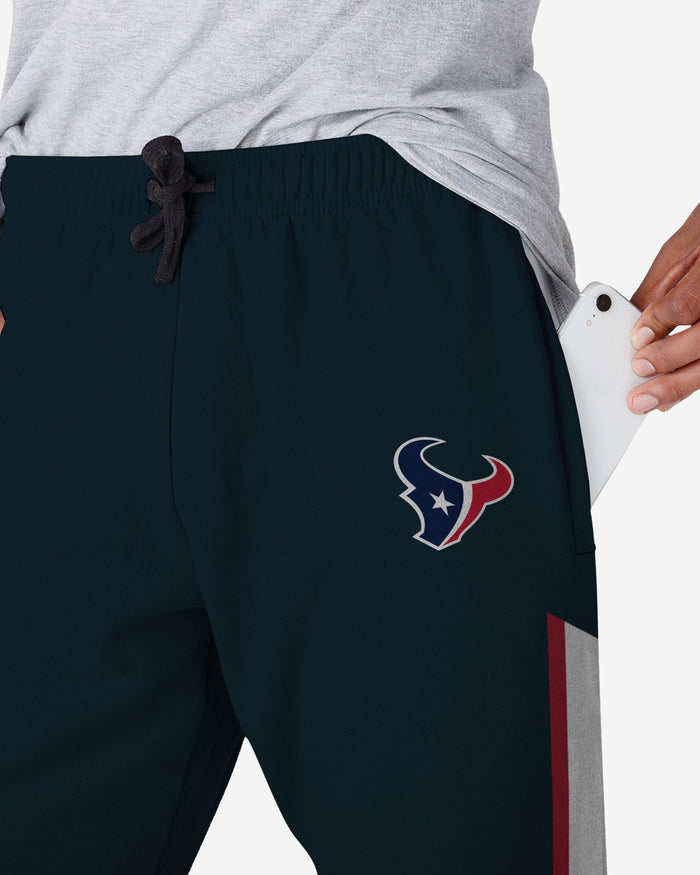 Houston Texans Team Stripe Joggers FOCO - FOCO.com