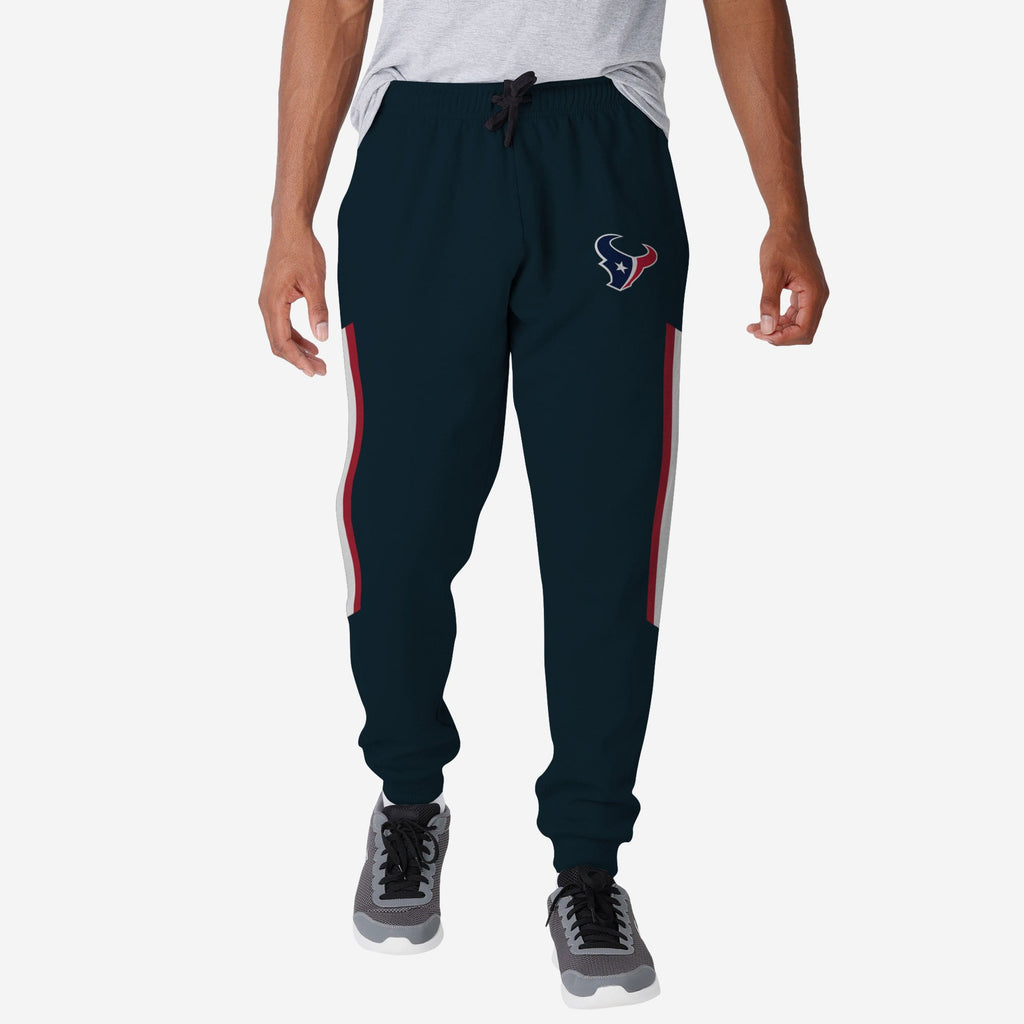 Houston Texans Team Stripe Joggers FOCO S - FOCO.com