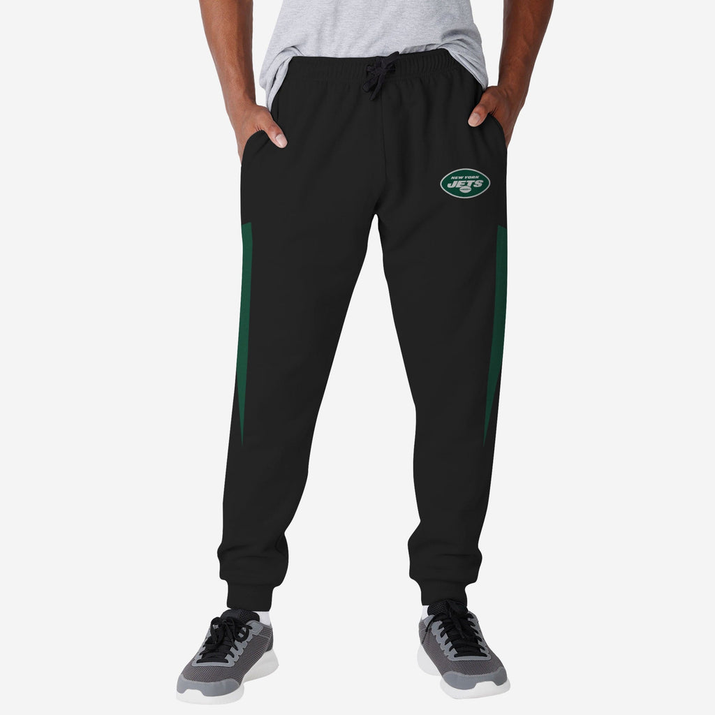 New York Jets Team Stripe Joggers FOCO S - FOCO.com