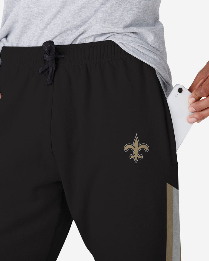 New Orleans Saints Team Stripe Joggers FOCO - FOCO.com