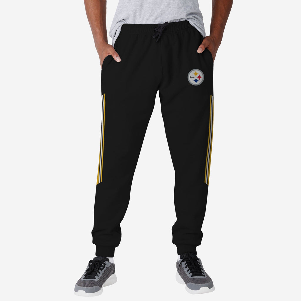 Pittsburgh Steelers Team Stripe Joggers FOCO S - FOCO.com