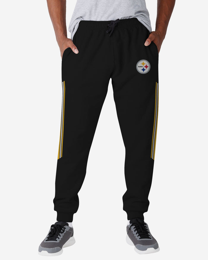 Pittsburgh Steelers Team Stripe Joggers FOCO S - FOCO.com