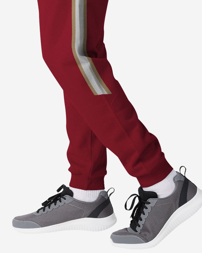San Francisco 49ers Team Stripe Joggers FOCO - FOCO.com