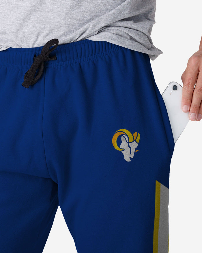 Los Angeles Rams Team Stripe Joggers FOCO - FOCO.com