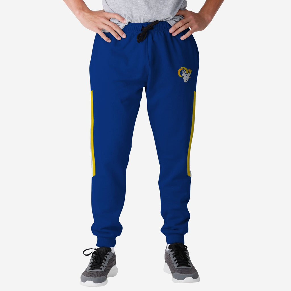 Los Angeles Rams Team Stripe Joggers FOCO S - FOCO.com