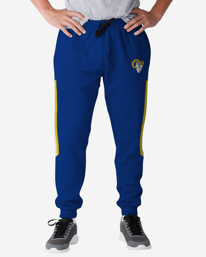 Los Angeles Rams Team Stripe Joggers FOCO S - FOCO.com