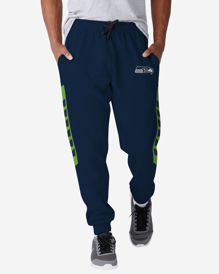 Seattle Seahawks Team Stripe Joggers FOCO S - FOCO.com