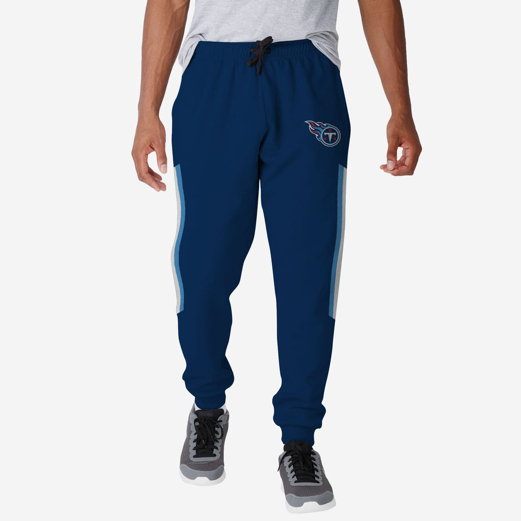 Tennessee Titans Team Stripe Joggers FOCO S - FOCO.com