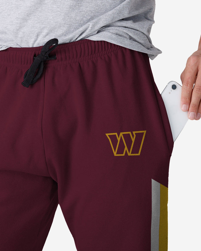 Washington Commanders Team Stripe Joggers FOCO - FOCO.com