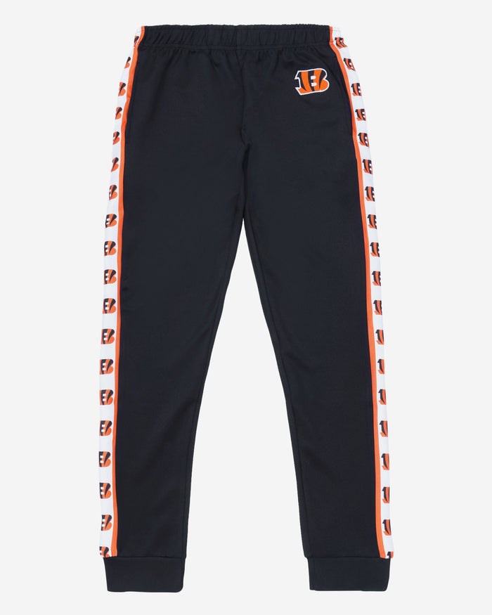 Cincinnati Bengals Stripe Logo Track Pants FOCO - FOCO.com