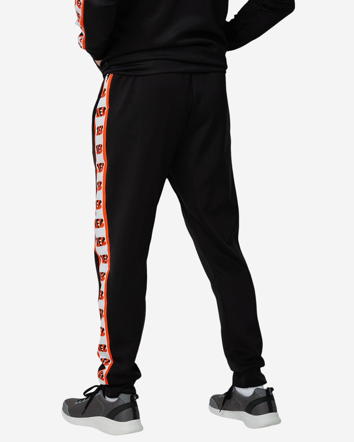 Cincinnati Bengals Stripe Logo Track Pants FOCO - FOCO.com