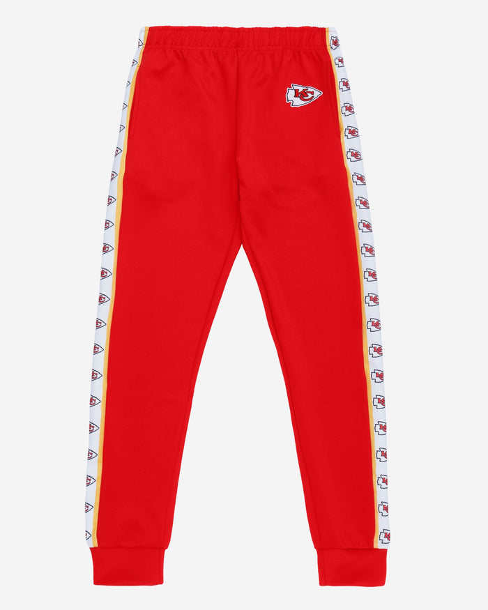 Kansas City Chiefs Stripe Logo Track Pants FOCO - FOCO.com