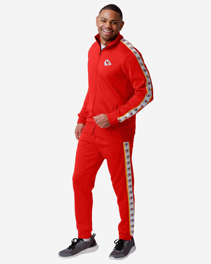 Kansas City Chiefs Stripe Logo Track Pants FOCO - FOCO.com