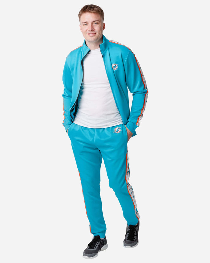 Miami Dolphins Stripe Logo Track Pants FOCO - FOCO.com