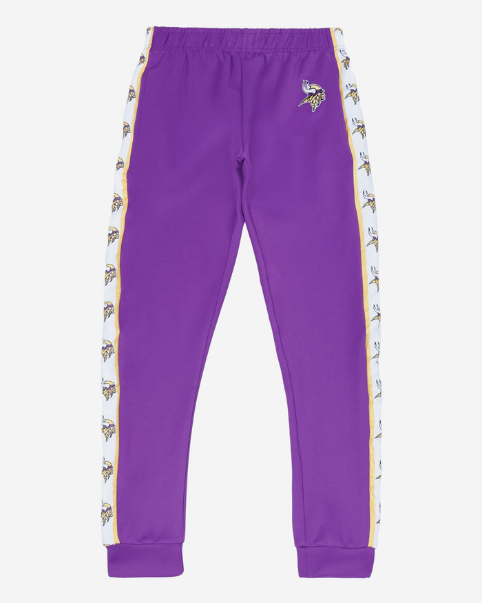 Minnesota Vikings Stripe Logo Track Pants FOCO - FOCO.com