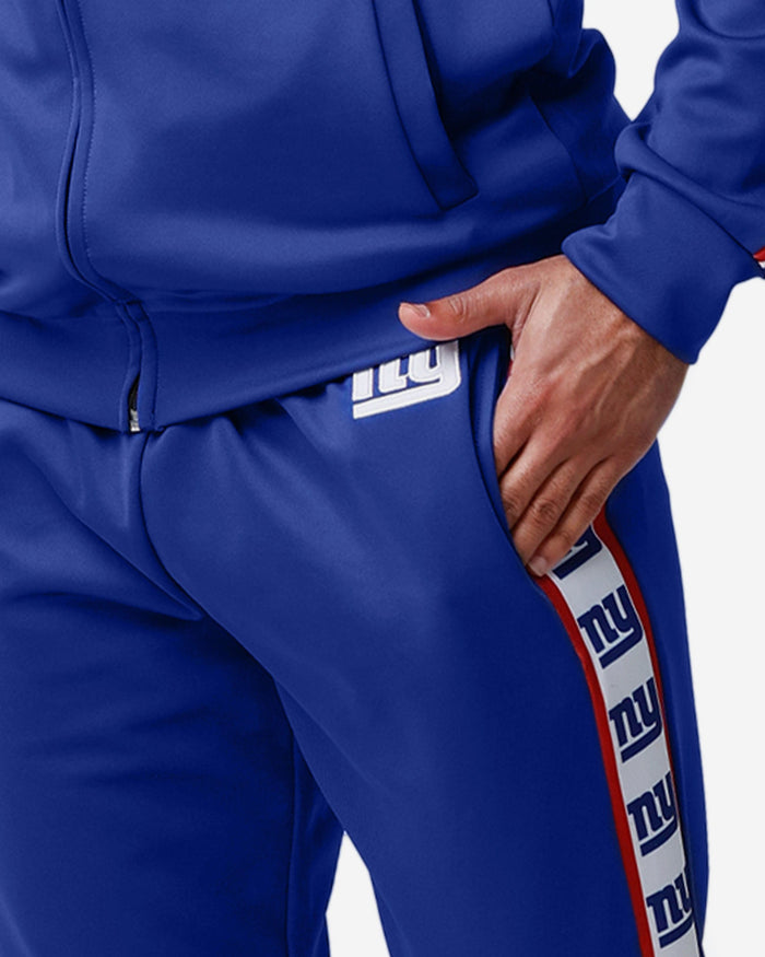 New York Giants Stripe Logo Track Pants FOCO - FOCO.com