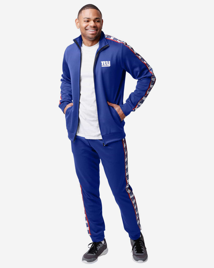 New York Giants Stripe Logo Track Pants FOCO - FOCO.com