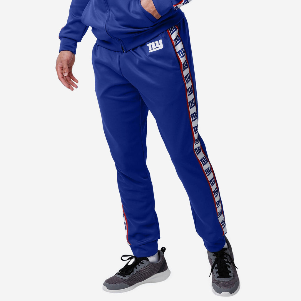 New York Giants Stripe Logo Track Pants FOCO S - FOCO.com