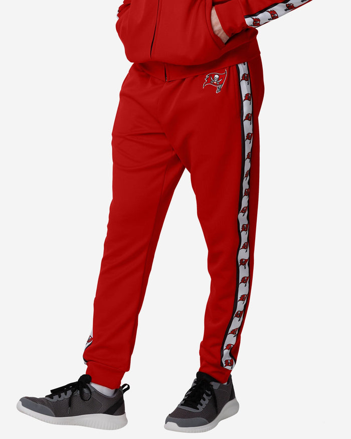 Tampa Bay Buccaneers Stripe Logo Track Pants FOCO S - FOCO.com