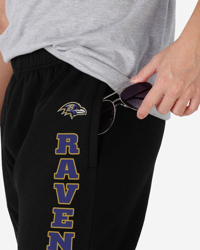 Baltimore Ravens Team Color Sweatpants FOCO - FOCO.com