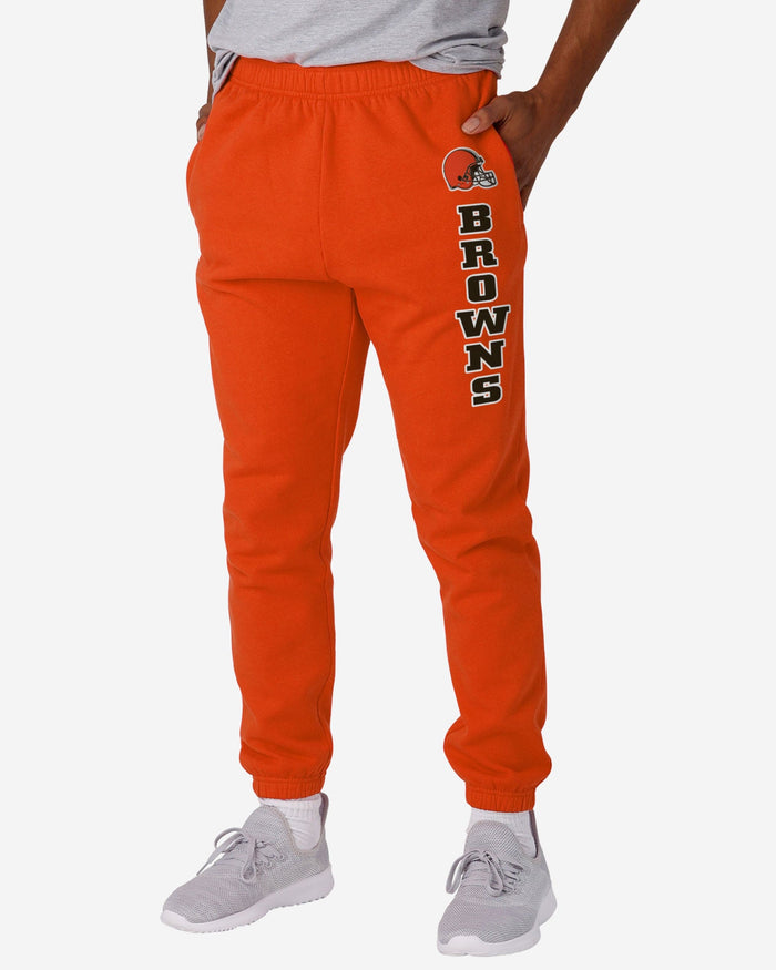 Cleveland Browns Team Color Sweatpants FOCO S - FOCO.com