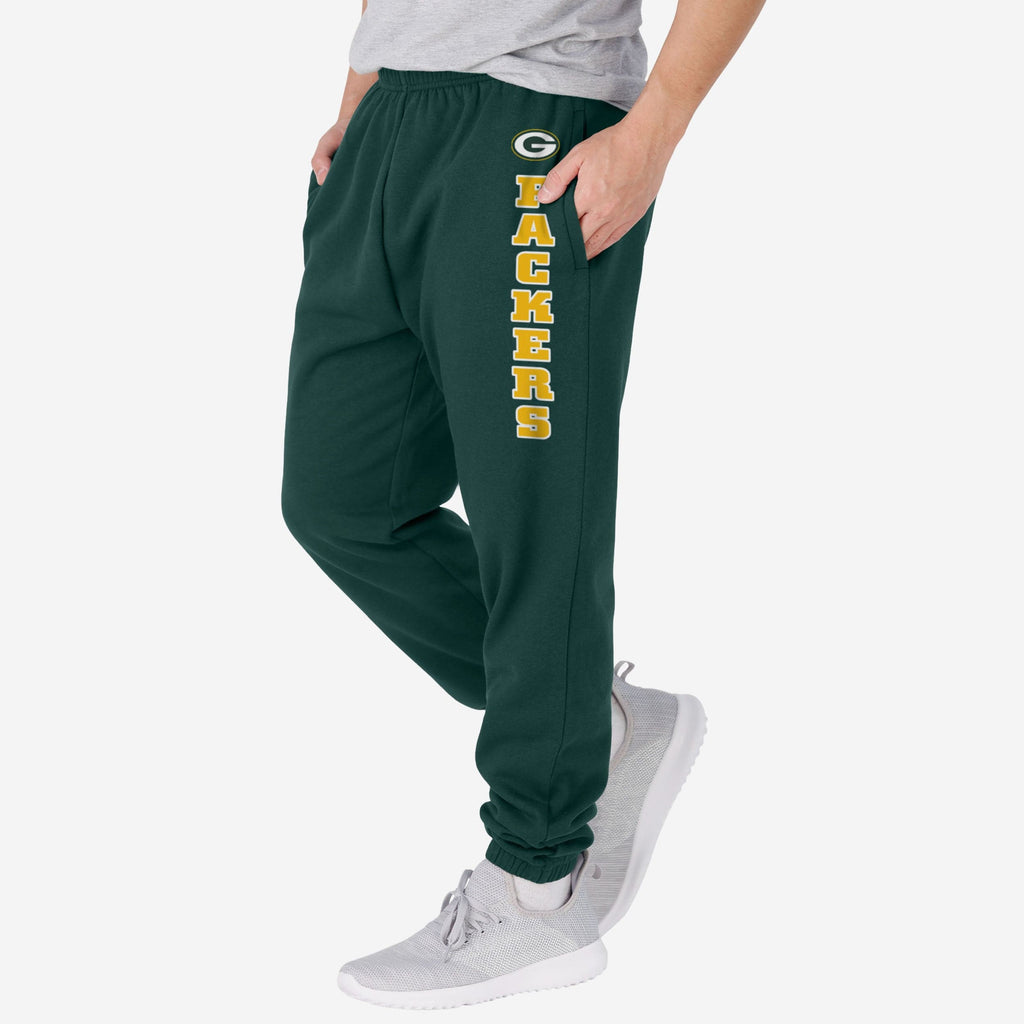 Green Bay Packers Team Color Sweatpants FOCO S - FOCO.com