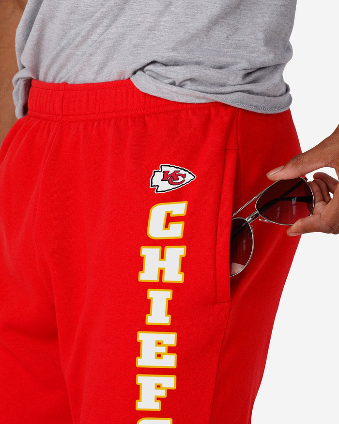 Kansas City Chiefs Team Color Sweatpants FOCO - FOCO.com