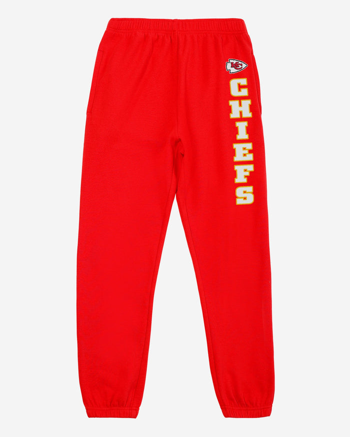 Kansas City Chiefs Team Color Sweatpants FOCO - FOCO.com